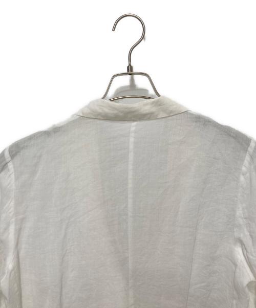 green label relaxing（グリーンレーベルリラクシング）green label relaxing (グリーンレーベルリラクシング) シアーラミージャケット ホワイト サイズ:FREEの古着・服飾アイテム