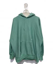 nanamica（ナナミカ）の古着「Hooded Pullover Sweat / フーデッドプルオーバースウェット / パーカー」｜グリーン