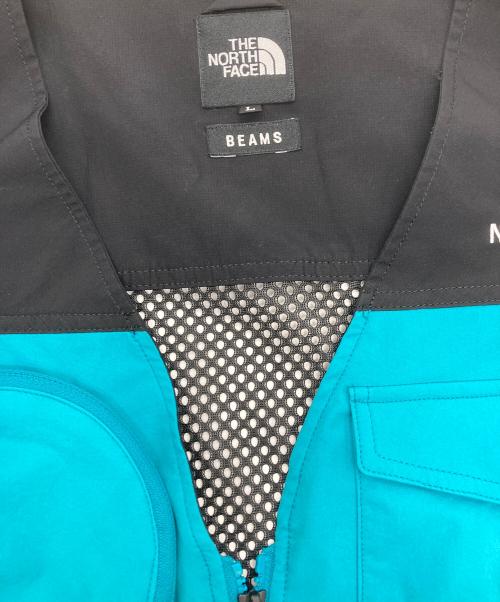 THE NORTH FACE（ザ ノース フェイス）THE NORTH FACE (ザ ノース フェイス) BEAMS (ビームス) OUTDOOR UTILITY VEST ブルー サイズ:Lの古着・服飾アイテム