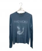 LAD MUSICIANラッドミュージシャン）の古着「プリントカットソー」｜ネイビー