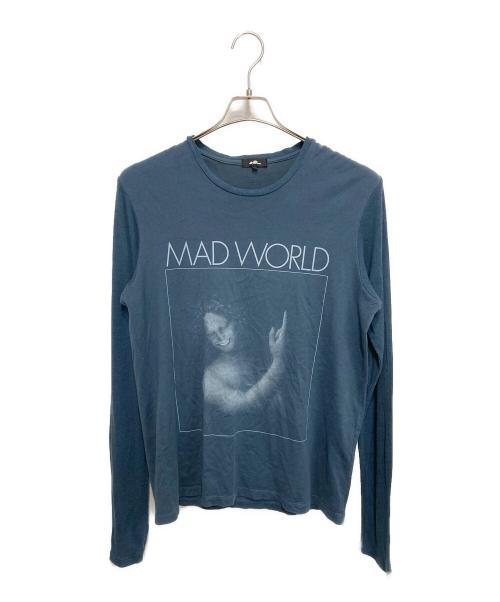 LAD MUSICIAN（ラッドミュージシャン）LAD MUSICIAN (ラッドミュージシャン) プリントカットソー ネイビー サイズ:46の古着・服飾アイテム