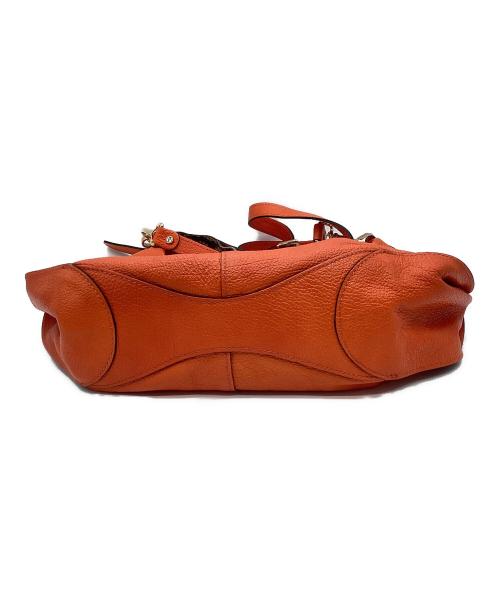GIANNI CHIARINI（ジャンニ キアリーニ）GIANNI CHIARINI (ジャンニ キアリーニ) 2WAYショルダーバッグ オレンジの古着・服飾アイテム