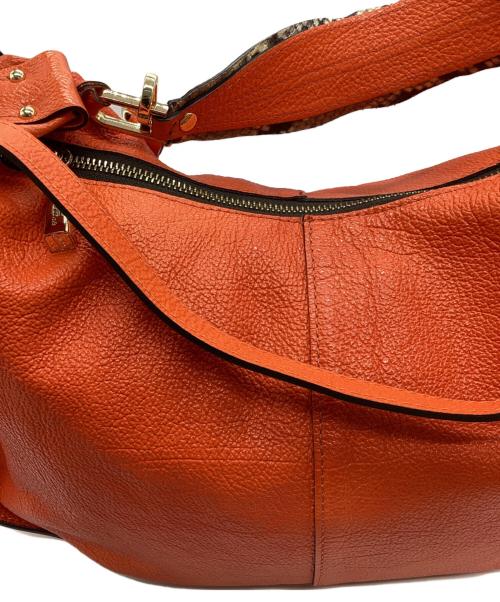 GIANNI CHIARINI（ジャンニ キアリーニ）GIANNI CHIARINI (ジャンニ キアリーニ) 2WAYショルダーバッグ オレンジの古着・服飾アイテム