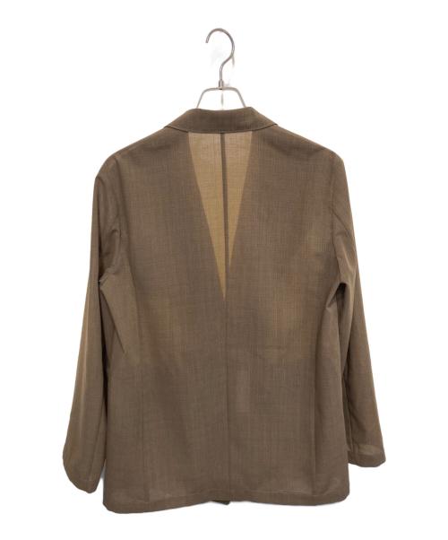 Spick and Span（スピック＆スパン）Spick and Span (スピックアンドスパン) ドライシアークロス2Bジャケット ベージュ サイズ:38の古着・服飾アイテム