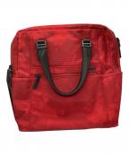 TUMI×RUSSELL WESTBROOKトゥミ×ラッセル・ウェストブルック）の古着「2WAYブリーフケース」｜レッド