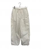 BEAUTY&YOUTHビューティーアンドユース）の古着「カーゴパンツ」｜ホワイト