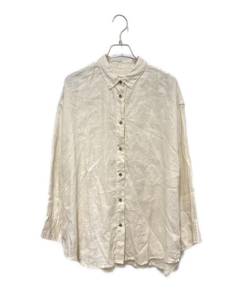 apart by lowrys（アパートバイローリーズ）apart by lowrys (アパートバイローリーズ) フレンチリネンシャツ アイボリー サイズ:FREEの古着・服飾アイテム
