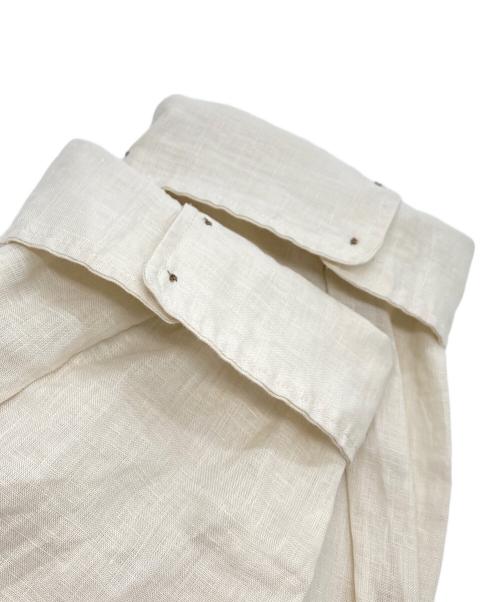apart by lowrys（アパートバイローリーズ）apart by lowrys (アパートバイローリーズ) フレンチリネンシャツ アイボリー サイズ:FREEの古着・服飾アイテム
