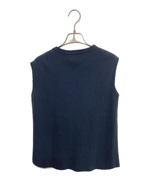 Spick and Span（スピックアンドスパン）Spick and Span (スピックアンドスパン) ノースリーブサーマルプルオーバー ネイビー サイズ:FREE 未使用品の古着・服飾アイテム