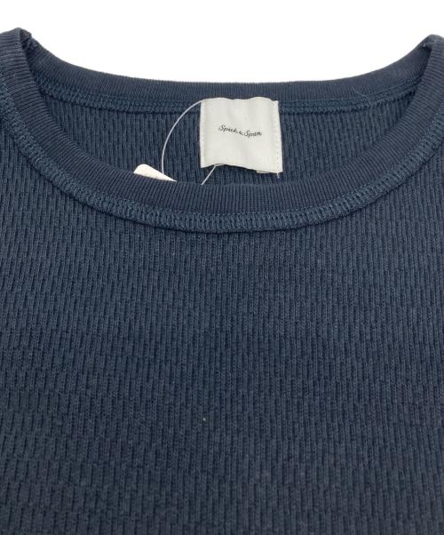 Spick and Span（スピックアンドスパン）Spick and Span (スピックアンドスパン) ノースリーブサーマルプルオーバー ネイビー サイズ:FREE 未使用品の古着・服飾アイテム