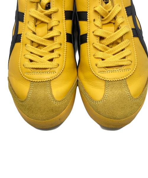 Onitsuka Tiger（オニツカタイガー）Onitsuka Tiger (オニツカタイガー) MEXICO 66 ローカットスニーカー イエロー×ブラック サイズ:26.5㎝の古着・服飾アイテム