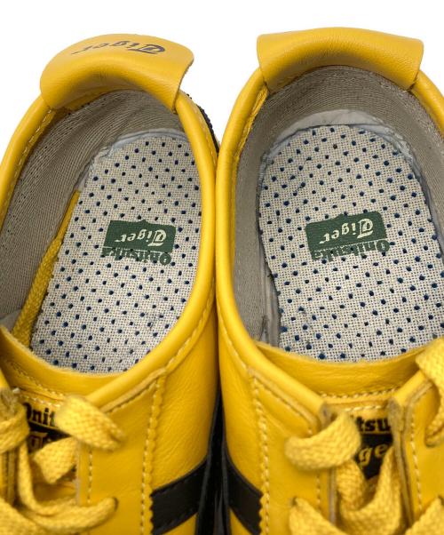 Onitsuka Tiger（オニツカタイガー）Onitsuka Tiger (オニツカタイガー) MEXICO 66 ローカットスニーカー イエロー×ブラック サイズ:26.5㎝の古着・服飾アイテム