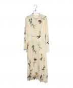 Ameriアメリ）の古着「別注SOFIA PLEATS DRESS」｜イエロー