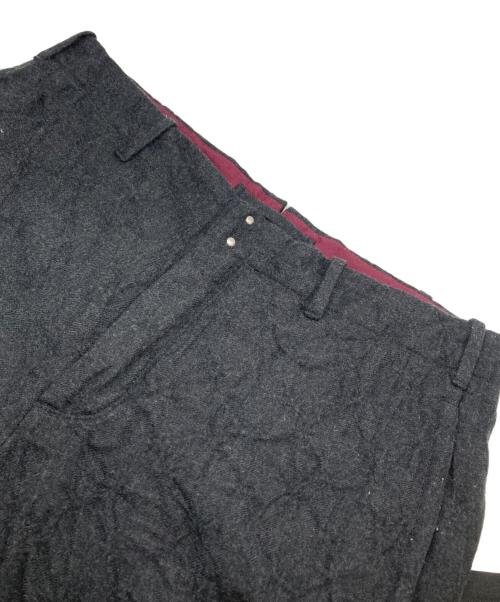 INCOTEX（インコテックス）INCOTEX (インコテックス) フランネルウールテーパードパンツ グレー サイズ:50の古着・服飾アイテム