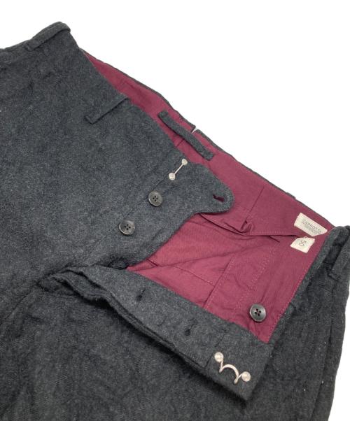 INCOTEX（インコテックス）INCOTEX (インコテックス) フランネルウールテーパードパンツ グレー サイズ:50の古着・服飾アイテム