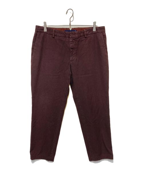 INCOTEX（インコテックス）INCOTEX (インコテックス) パンツ ボルドー サイズ:52の古着・服飾アイテム