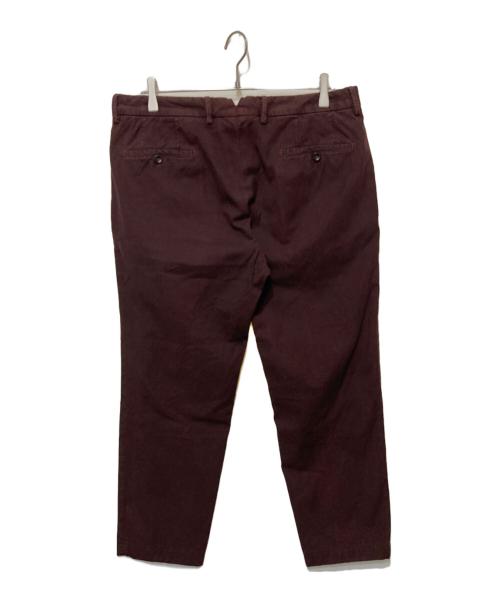 INCOTEX（インコテックス）INCOTEX (インコテックス) パンツ ボルドー サイズ:52の古着・服飾アイテム