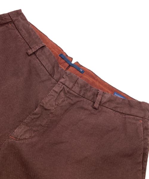 INCOTEX（インコテックス）INCOTEX (インコテックス) パンツ ボルドー サイズ:52の古着・服飾アイテム
