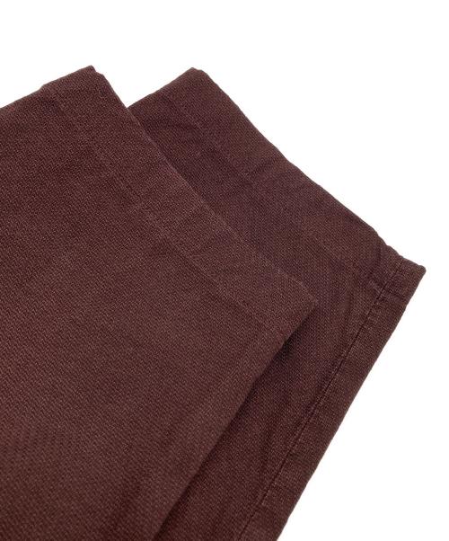 INCOTEX（インコテックス）INCOTEX (インコテックス) パンツ ボルドー サイズ:52の古着・服飾アイテム