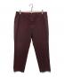 INCOTEX（インコテックス）の古着「パンツ」｜ボルドー