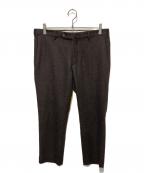 INCOTEXインコテックス）の古着「ウールパンツ」｜ブラウン