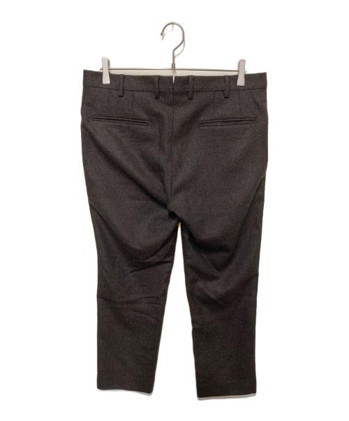 INCOTEX（インコテックス）INCOTEX (インコテックス) ウールパンツ ブラウン サイズ:50の古着・服飾アイテム