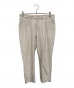 FLANNEL BAYフランネルベイ）の古着「リネンスラックス」｜アイボリー