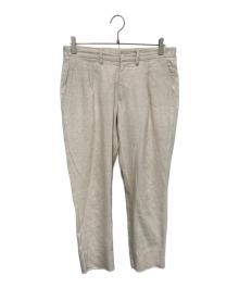 FLANNEL BAY（フランネルベイ）の古着「リネンスラックス」｜アイボリー