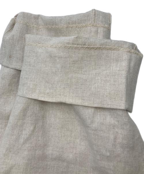 FLANNEL BAY（フランネルベイ）FLANNEL BAY (フランネルベイ) リネンスラックス アイボリー サイズ:Ｍの古着・服飾アイテム