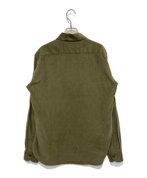 ORIAN（オリアン）ORIAN (オリアン) コーデュロイシャツ グリーン サイズ:Lの古着・服飾アイテム