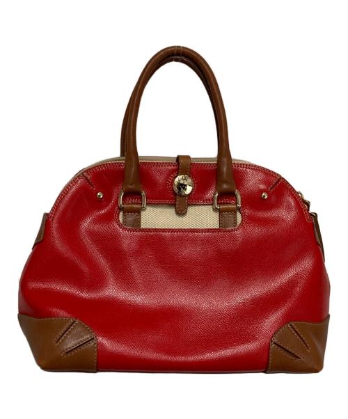 FURLA（フルラ）FURLA (フルラ) ハンドバッグ レッドの古着・服飾アイテム