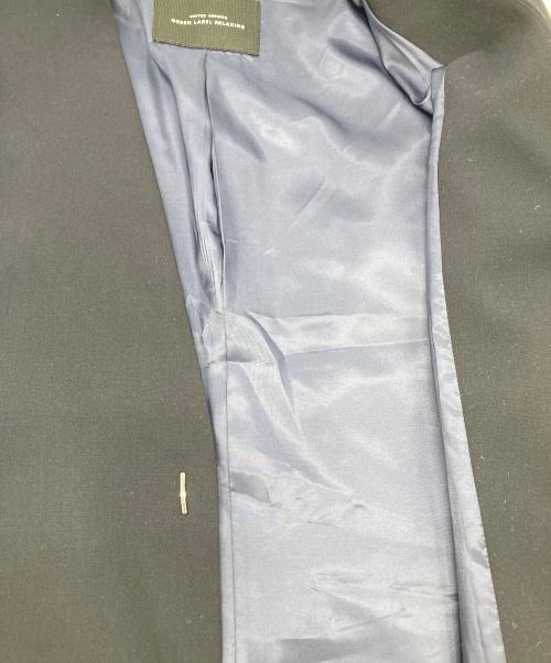 green label relaxing（グリーンレーベルリラクシング）green label relaxing (グリーンレーベルリラクシング) ノーラペルコート ネイビー サイズ:36の古着・服飾アイテム