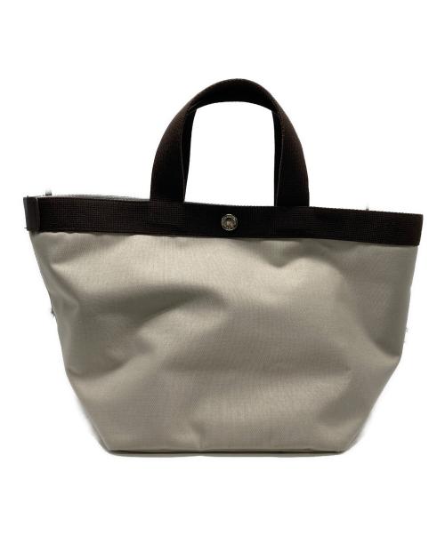 Herve Chapelier（エルベシャプリエ）Herve Chapelier (エルベシャプリエ) 707C コーデュラ舟型 トートバッグ（M） マスティック×モカの古着・服飾アイテム