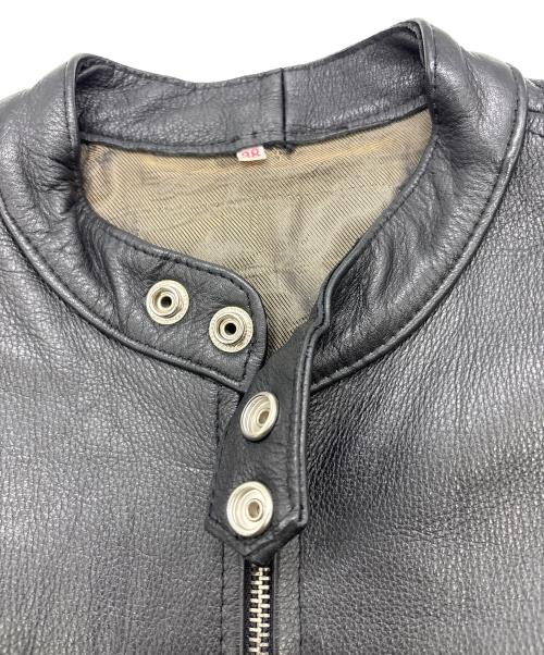 ADVENTURE BOUND（アドヴェンチャーバウンド）ADVENTURE BOUND (アドヴェンチャーバウンド) レザージャケット ブラック サイズ:Ｍの古着・服飾アイテム