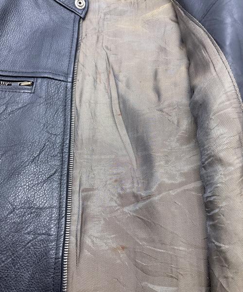 ADVENTURE BOUND（アドヴェンチャーバウンド）ADVENTURE BOUND (アドヴェンチャーバウンド) レザージャケット ブラック サイズ:Ｍの古着・服飾アイテム