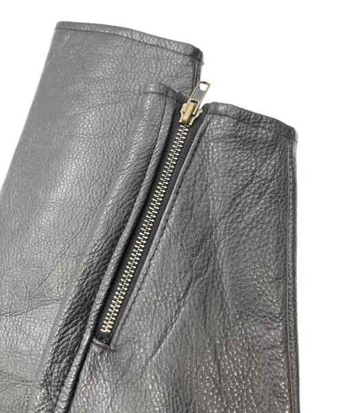 ADVENTURE BOUND（アドヴェンチャーバウンド）ADVENTURE BOUND (アドヴェンチャーバウンド) レザージャケット ブラック サイズ:Ｍの古着・服飾アイテム