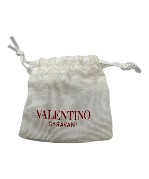 VALENTINO GARAVANI（ヴァレンティノ・ガラヴァーニ）VALENTINO GARAVANI (ヴァレンティノ・ガラヴァーニ) Vロゴシグネチャーリング ゴールドカラー サイズ:１４号の古着・服飾アイテム