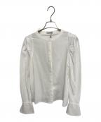 RANDAランダ）の古着「ラッフルフリルブラウス」｜ホワイト