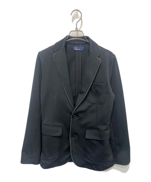 FRED PERRY（フレッドペリー）FRED PERRY (フレッドペリー) パイピングテーラージャケット ブラック サイズ:Ｓの古着・服飾アイテム