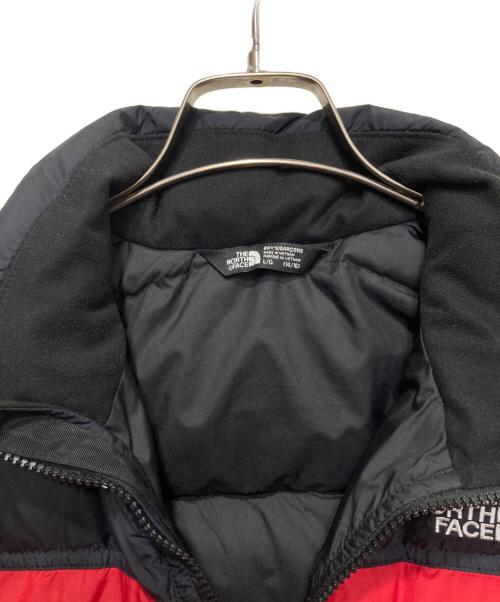 THE NORTH FACE（ザ ノース フェイス）THE NORTH FACE (ザ ノース フェイス) ダウンジャケット レッド×ブラック サイズ:L(14/16)　の古着・服飾アイテム