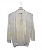 PUBLIC TOKYOパブリックトウキョウ）の古着「ニットカーディガン」｜ホワイト