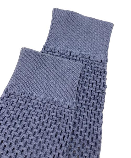 PUBLIC TOKYO（パブリックトウキョウ）PUBLIC TOKYO (パブリックトウキョウ) ニットカーディガン ブルー サイズ:FREEの古着・服飾アイテム