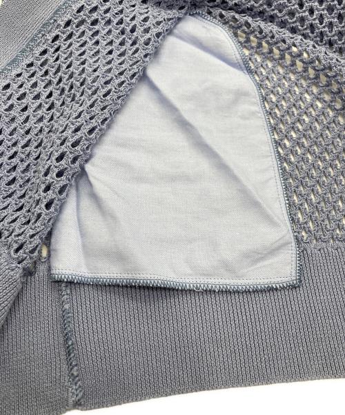 PUBLIC TOKYO（パブリックトウキョウ）PUBLIC TOKYO (パブリックトウキョウ) ニットカーディガン ブルー サイズ:FREEの古着・服飾アイテム