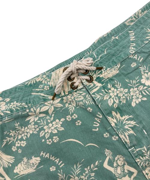 POLO BY RALPH LAUREN（ポロ バイ ラルフローレン）POLO BY RALPH LAUREN (ポロ バイ ラルフローレン) アロハショーツ グリーン サイズ:86cm（W34)の古着・服飾アイテム