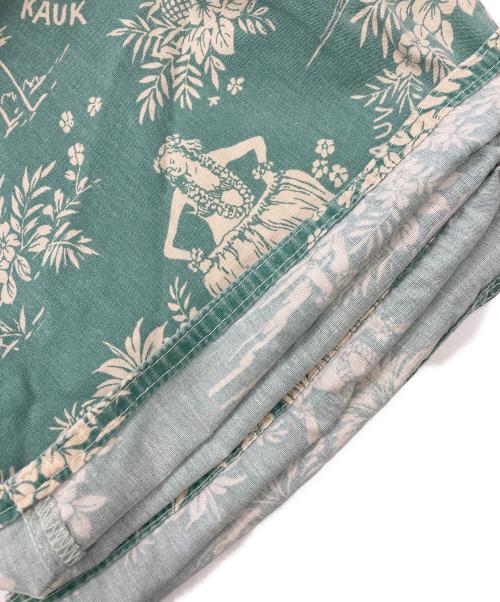 POLO BY RALPH LAUREN（ポロ バイ ラルフローレン）POLO BY RALPH LAUREN (ポロ バイ ラルフローレン) アロハショーツ グリーン サイズ:86cm（W34)の古着・服飾アイテム