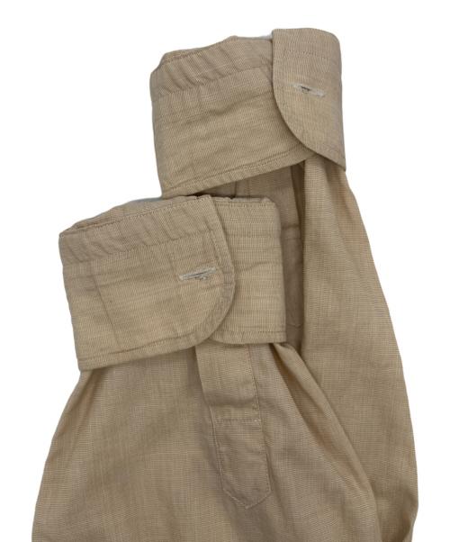 Burberry's（バーバリーズ）Burberry's (バーバリーズ) ワンポイントロゴ刺繍シャツ ベージュ サイズ:42の古着・服飾アイテム