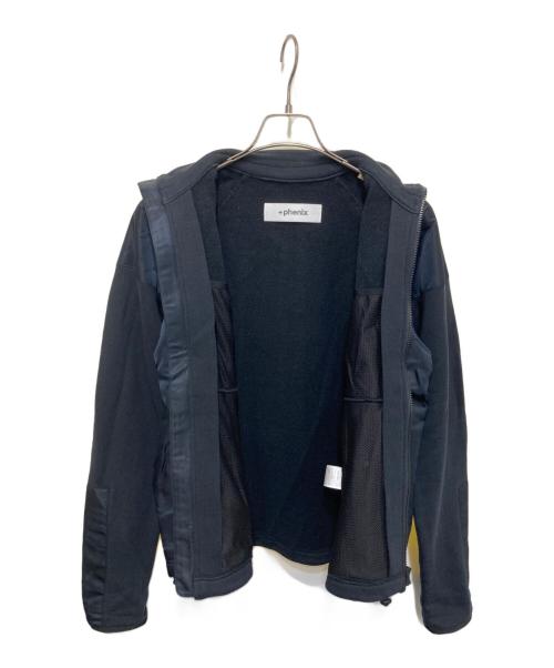 +PHENIX（フェニックス）+PHENIX (フェニックス) ヘビーウェイト コーデュラ スウェットジャケット ブラック サイズ:46の古着・服飾アイテム