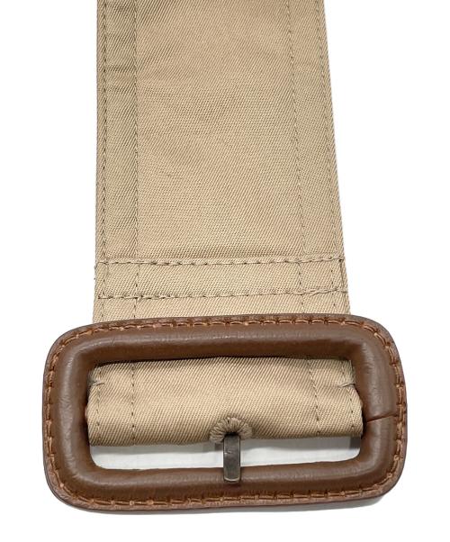 23区（ニジュウサンク）23区 (ニジュウサンク) コットンポリエステルギャバジン ショート トレンチコート ベージュ サイズ:40 未使用品の古着・服飾アイテム