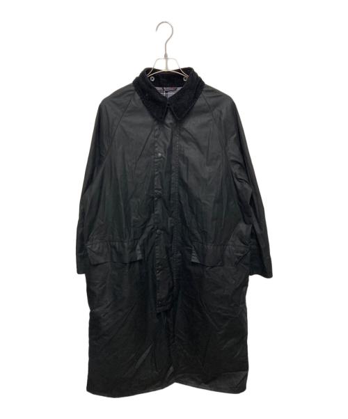 Barbour（バブアー）Barbour (バブアー) バーレー ワックス コットン ロングコート ブラック サイズ:36の古着・服飾アイテム