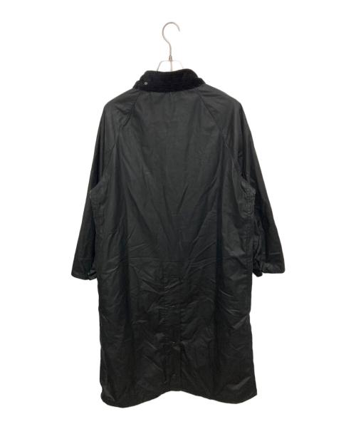 Barbour（バブアー）Barbour (バブアー) バーレー ワックス コットン ロングコート ブラック サイズ:36の古着・服飾アイテム